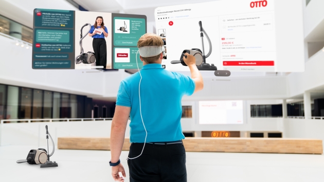 Otto startet Live Shopping auf Apple Vision Pro, erste Partner u.a. Lego und Miele - Quelle: Otto
